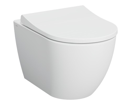 Комплект унитаза с инсталляцией Vitra Mia Round 9873B003-7201 с сиденьем Микролифт и клавишей смыва Хром глянцевый