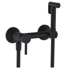 Гигиенический душ со смесителем RGW Shower Panels SP-215B Черный матовый