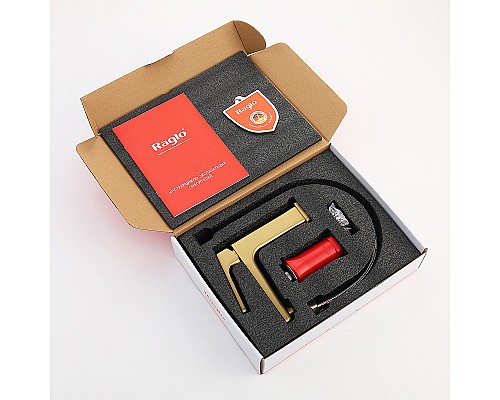 Смеситель для раковины Raglo R51.10.03 Золото матовое