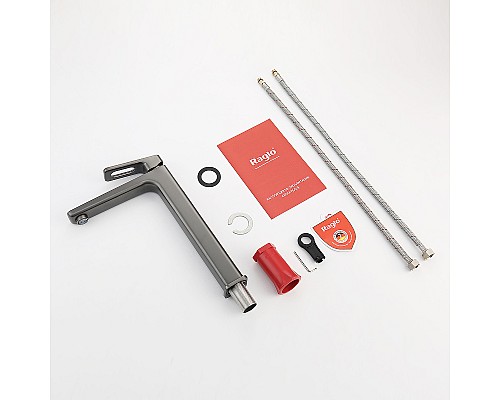 Смеситель для раковины Raglo R51.15.09 Графит матовый