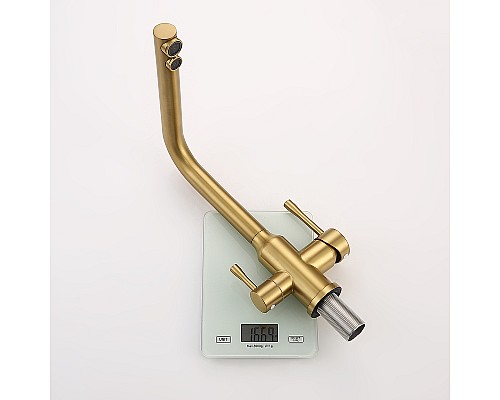 Смеситель для кухни Raglo R81.61.03 Золото матовое