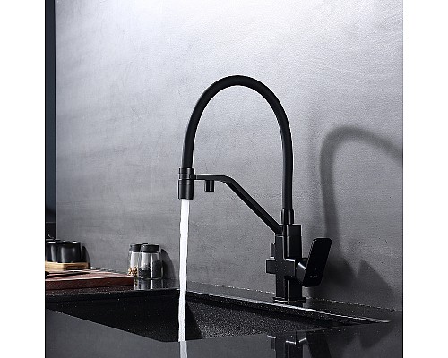 Смеситель для кухни Raglo R85.62.06 Черный матовый