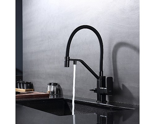 Смеситель для кухни Raglo R85.62.06 Черный матовый