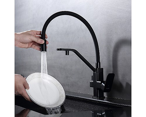 Смеситель для кухни Raglo R85.62.06 Черный матовый