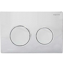 Клавиша смыва Aquatek Small TDI-0000002 Хром глянец