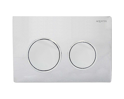 Клавиша смыва Aquatek Small TDI-0000002 Хром глянец