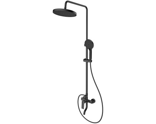 Душевая система Splenka S50.24.06 Черная матовая