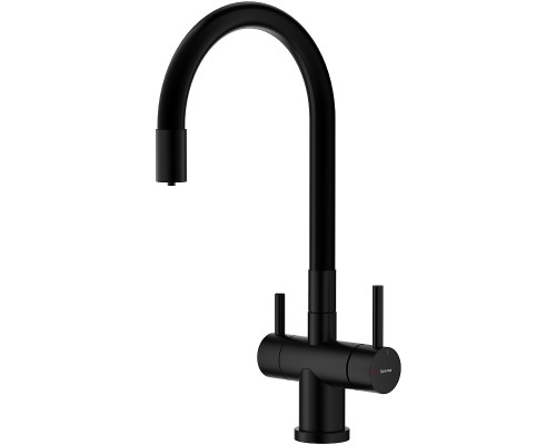 Смеситель для кухни Splenka S70.64.06 Черный матовый