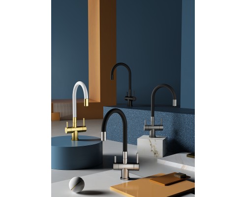 Смеситель для кухни Splenka S70.64.06 Черный матовый