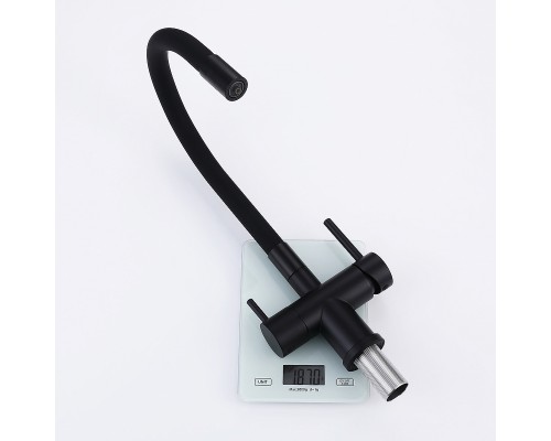 Смеситель для кухни Splenka S70.64.06 Черный матовый