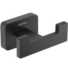 Двойной крючок Aquatek Либра Черный матовый