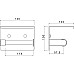 Держатель туалетной бумаги Aquatek Европа AQ4939CR с полкой Хром