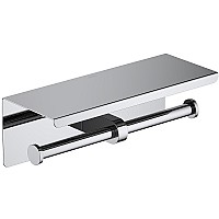 Держатель туалетной бумаги Aquatek Оберон AQ4909CR двойной Хром