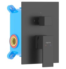 Смеситель для душа Aquatek Либра Черный матовый