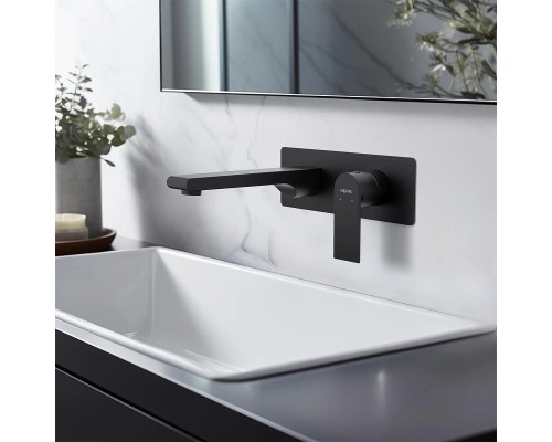 Смеситель для раковины Aquatek Лира AQ1413MB Черный матовый