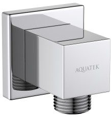 Шланговое подключение Aquatek Хром