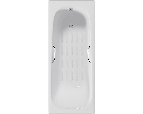 Чугунная ванна Delice Continental 140x70 DLR230619R-AS с отверстиями под ручки с антискользящим покрытием Чугунная ванна Delice Continental 140x70 DLR230619R-AS с отверстиями под ручки с антискользящим покрытием