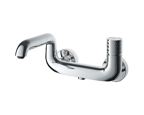 Смеситель для ванны Iddis Twist TWISBBTi02WA Хром