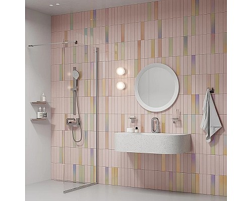 Смеситель для ванны Iddis Twist TWISBBTi02WA Хром