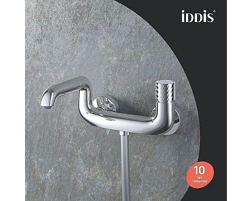 Смеситель для ванны Iddis Twist TWISBBTi02WA Хром