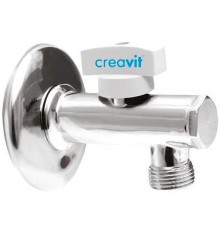 Запорный вентиль Creavit Хром