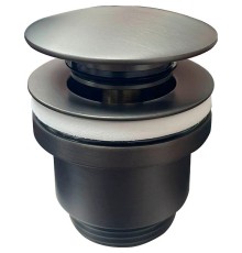 Донный клапан Haiba click-clack Оружейная сталь