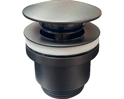 Донный клапан Haiba HB64-3 click-clack Оружейная сталь