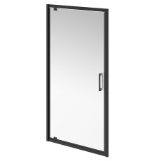 Душевая дверь Kerama Marazzi Vetro 100 профиль Черный матовый стекло прозрачное