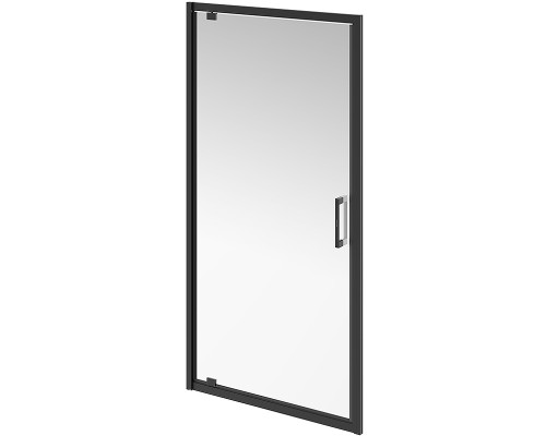 Душевая дверь Kerama Marazzi Vetro 100 VE.100.PD.BLK.M профиль Черный матовый стекло прозрачное