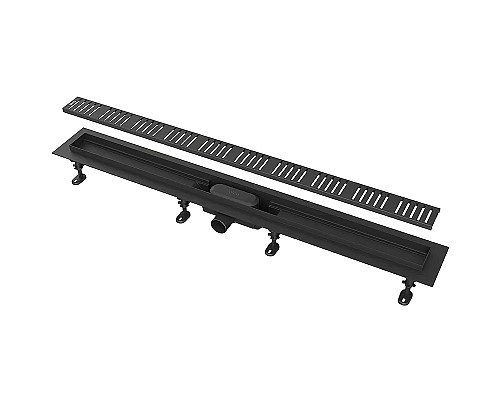 Душевой лоток Kerama Marazzi 85 APZ10BLACK-850KM с Черной матовой решеткой Душевой лоток Kerama Marazzi 85 APZ10BLACK-850KM с Черной матовой решеткой