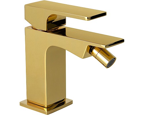 Смеситель для биде Remer Absolute AU22DO Золото глянцевое