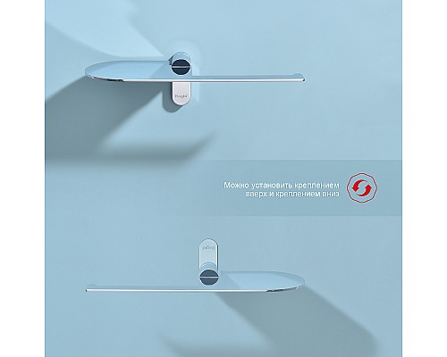 Держатель туалетной бумаги Raglo R300.03 с полкой Хром