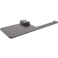 Держатель туалетной бумаги Raglo R301.03.09 с полкой Графит