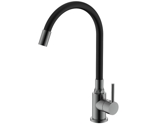 Смеситель для кухни Splenka S201.4406.09 Графит матовый Черный