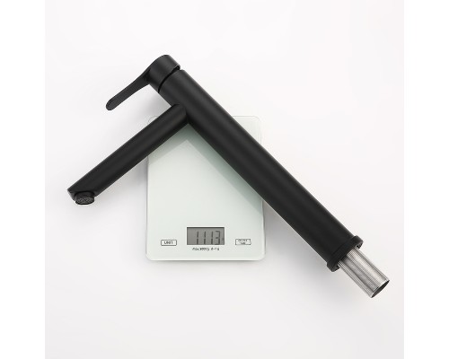 Смеситель для раковины Splenka S223.15.06 Черный матовый