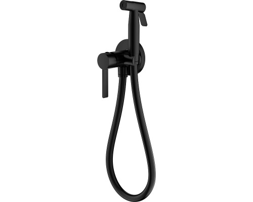 Гигиенический душ со смесителем Splenka S221.52.06 Черный матовый