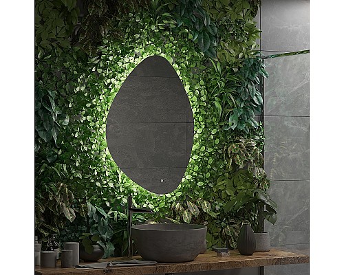 Зеркало Bellezza Джина 70 4610311020015 с подсветкой с сенсорным выключателем