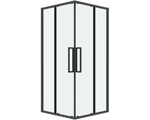 Душевой уголок Grossman Cosmo 80х80 300.K33.02.8080.42.00 профиль Графит сатин стекло прозрачное