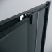 Душевой уголок Grossman Cosmo 80х80 300.K33.02.8080.21.10 профиль Черный матовый стекло тонированное