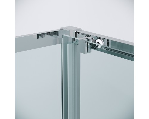 Душевой уголок Grossman Cosmo 130х80 120.K33.02.1380.10.00 профиль Хром стекло прозрачное