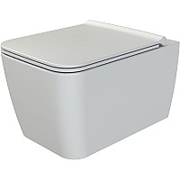 Унитаз биде Boheme Zen 967-SET-2-W подвесной Белый глянец с сиденьем Микролифт