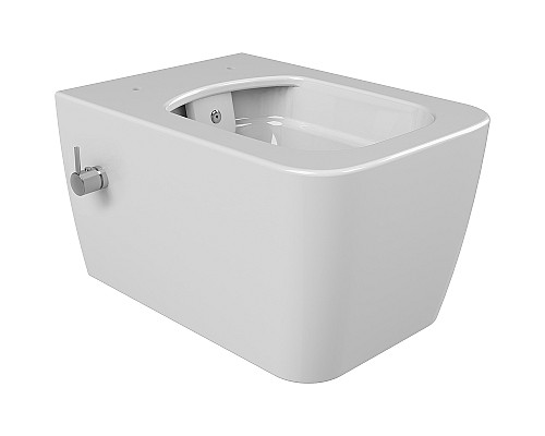 Унитаз биде Boheme Zen 967-SET-2-W подвесной Белый глянец с сиденьем Микролифт