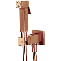 Гигиенический душ со смесителем Remer Qubica Q64VO Бронза