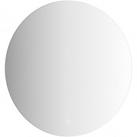 Зеркало Defesto Opti 60x60 с подсветкой 15W-3000К/Сенсорный выключатель/Теплый белый свет