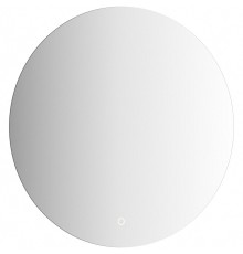 Зеркало Defesto Opti 60x60 с подсветкой 15W-3000К/Сенсорный выключатель/Теплый белый свет
