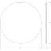 Зеркало Defesto Opti 80x80 с подсветкой 25W-3000К/Сенсорный выключатель/Теплый белый свет