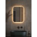 Зеркало Defesto Opti 40x60 с подсветкой 17W-3000К/Без выключателя/Теплый белый свет