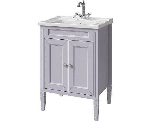 Тумба под раковину Caprigo Albion Concept 60 34010-SF028 Серая матовая