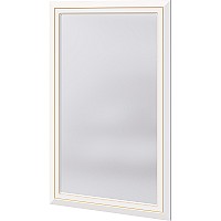 Зеркало Caprigo Metropol 70 13730-021.GLD.00.05 Белое матовое