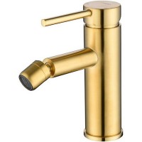 Смеситель для биде Caprigo Don 53-030-BRG Золото матовое